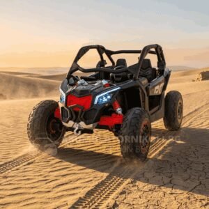 Лицензирано Акумулаторно UTV Can-Am MAVERICK 24V/14Ah, 640W, Надуваеми гуми, Безчеткови мотори