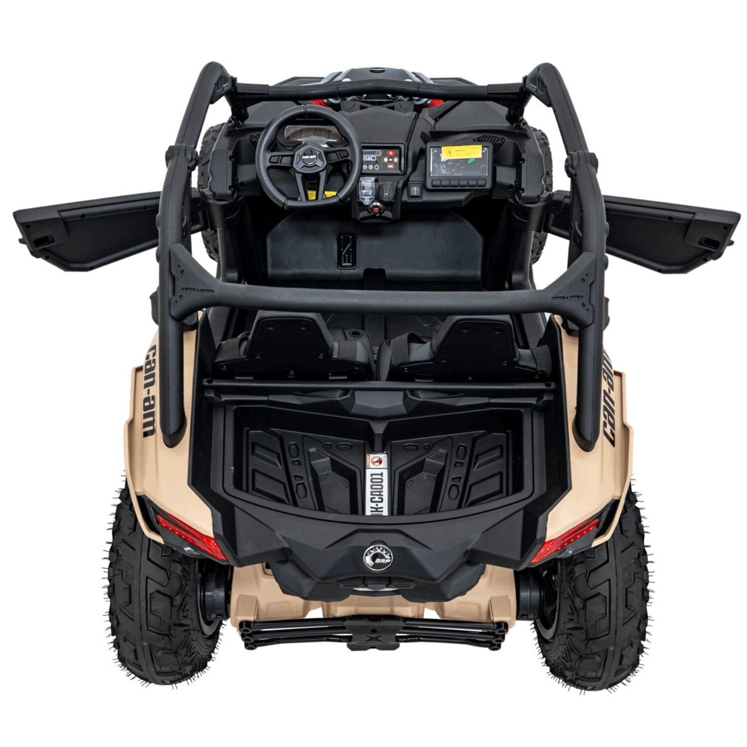 Лицензирано Акумулаторно UTV Can-Am MAVERICK 24V/14Ah, 640W, Надуваеми гуми, Безчеткови мотори - Image 8