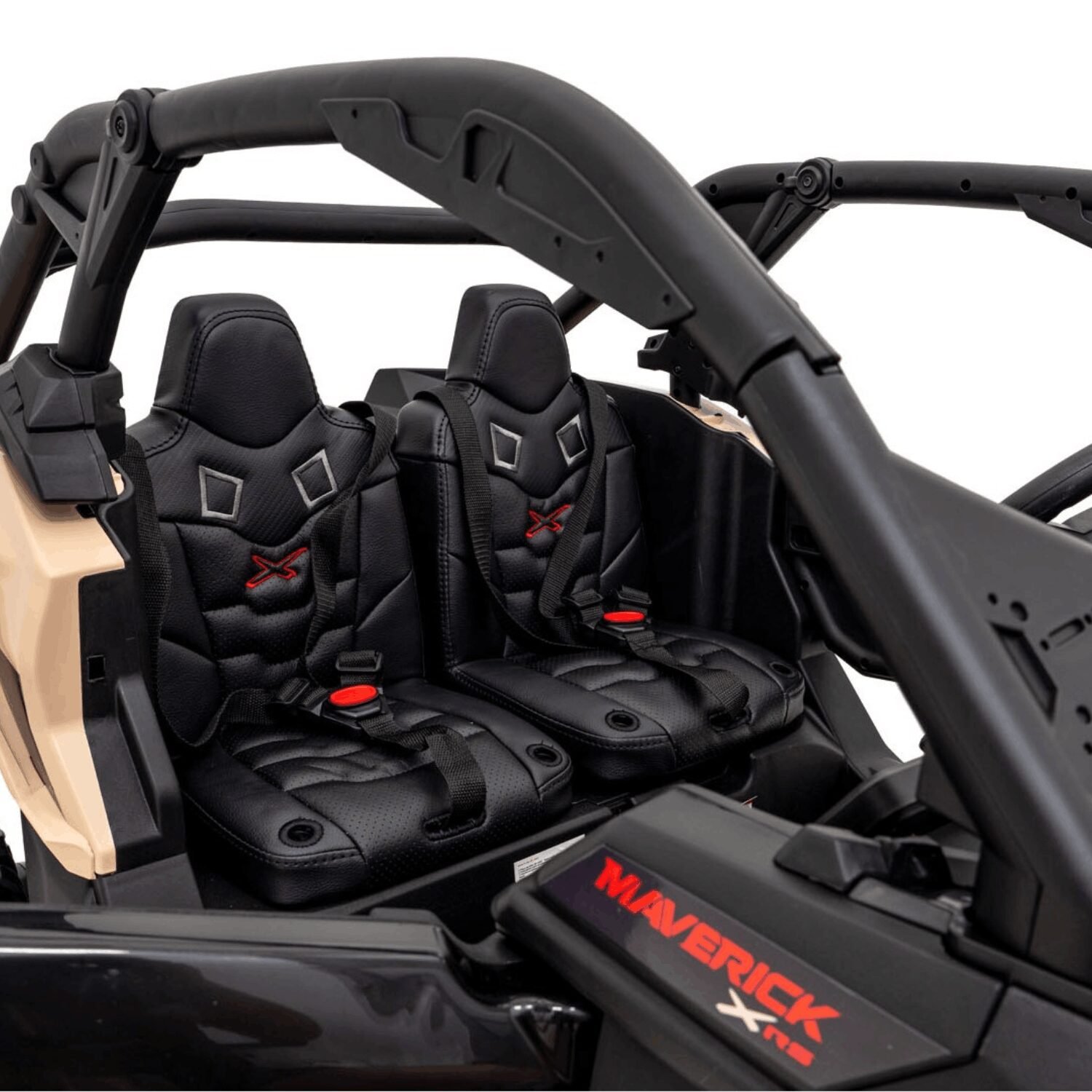 Лицензирано Акумулаторно UTV Can-Am MAVERICK 24V/14Ah, 640W, Надуваеми гуми, Безчеткови мотори - Image 4