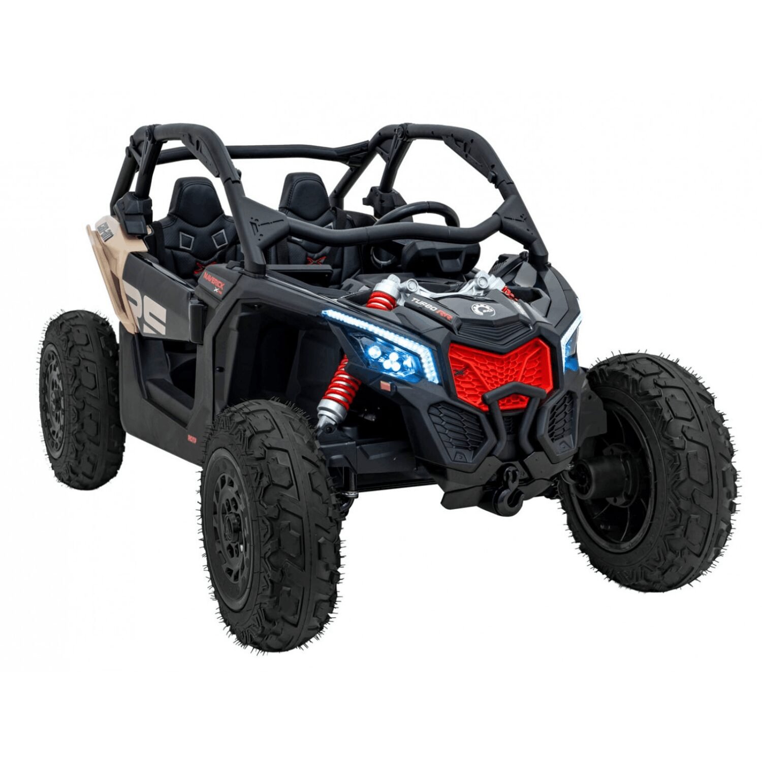 Лицензирано Акумулаторно UTV Can-Am MAVERICK 24V/14Ah, 640W, Надуваеми гуми, Безчеткови мотори - Image 12