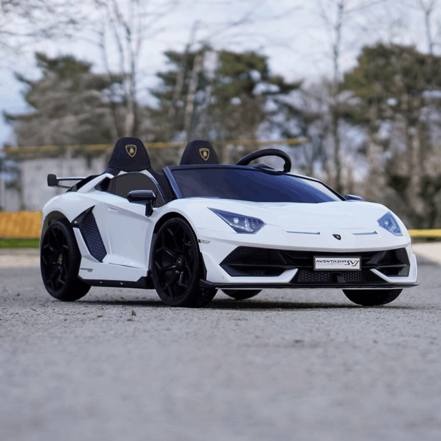 Лицензирана Детска Акумулаторна Кола Lamborghini Aventador SVJ, DRIFT, 24V/7Ah, 500W, EVA, R/C - Image 17
