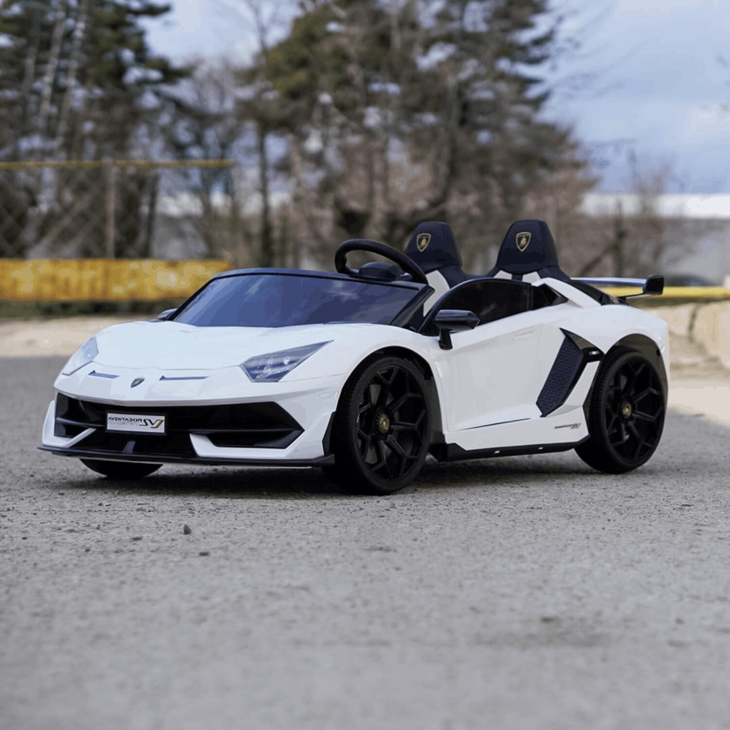 Лицензирана Детска Акумулаторна Кола Lamborghini Aventador SVJ, DRIFT, 24V/7Ah, 500W, EVA, R/C - Image 16