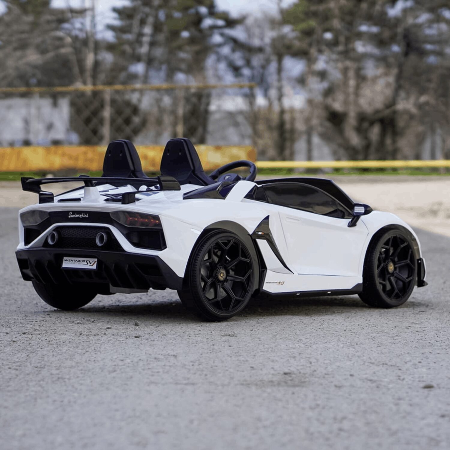 Лицензирана Детска Акумулаторна Кола Lamborghini Aventador SVJ, DRIFT, 24V/7Ah, 500W, EVA, R/C - Image 12