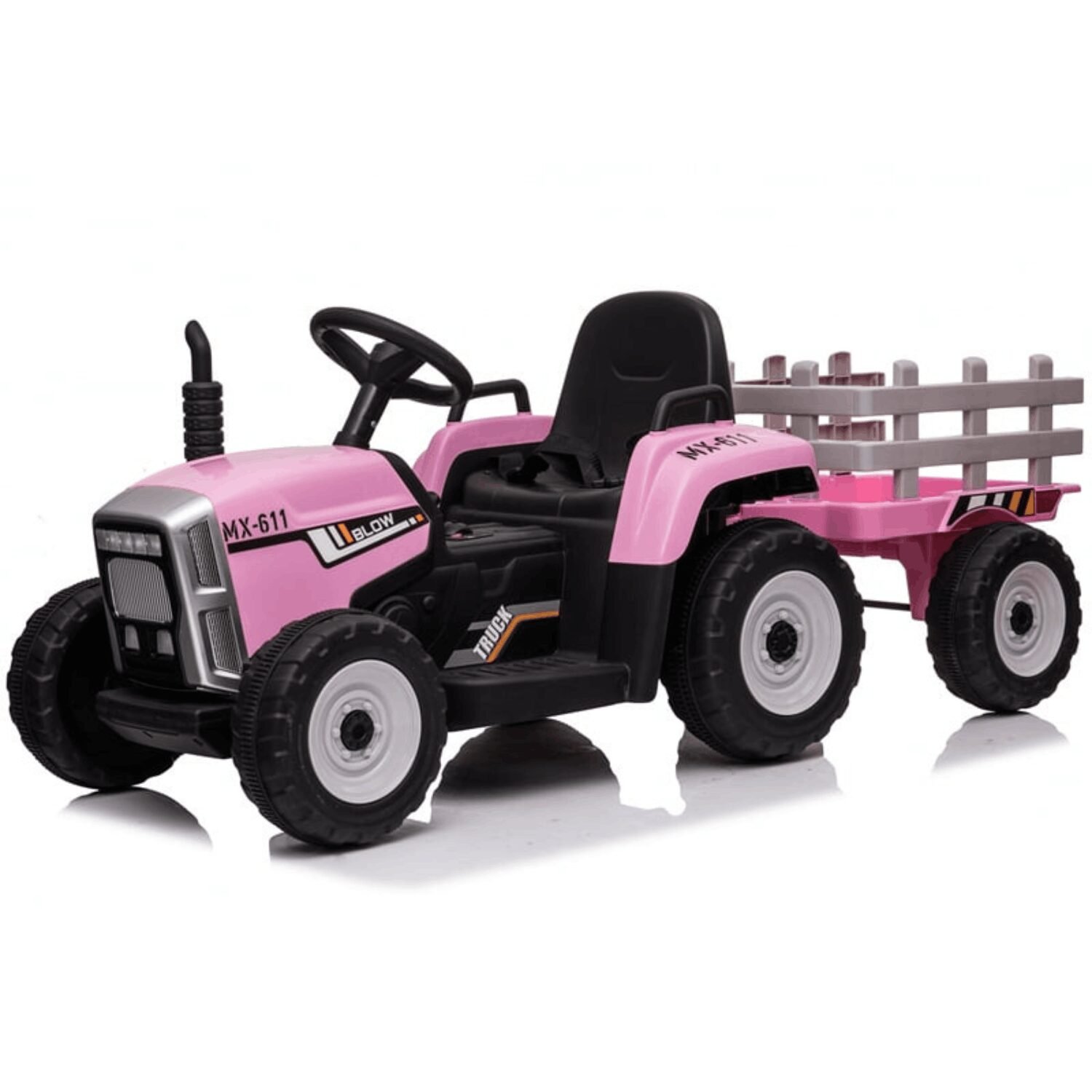 Детски Акумулаторен Трактор BJ-611, 60W, 12V/4.5Ah, R/C 2.4G - Image 10