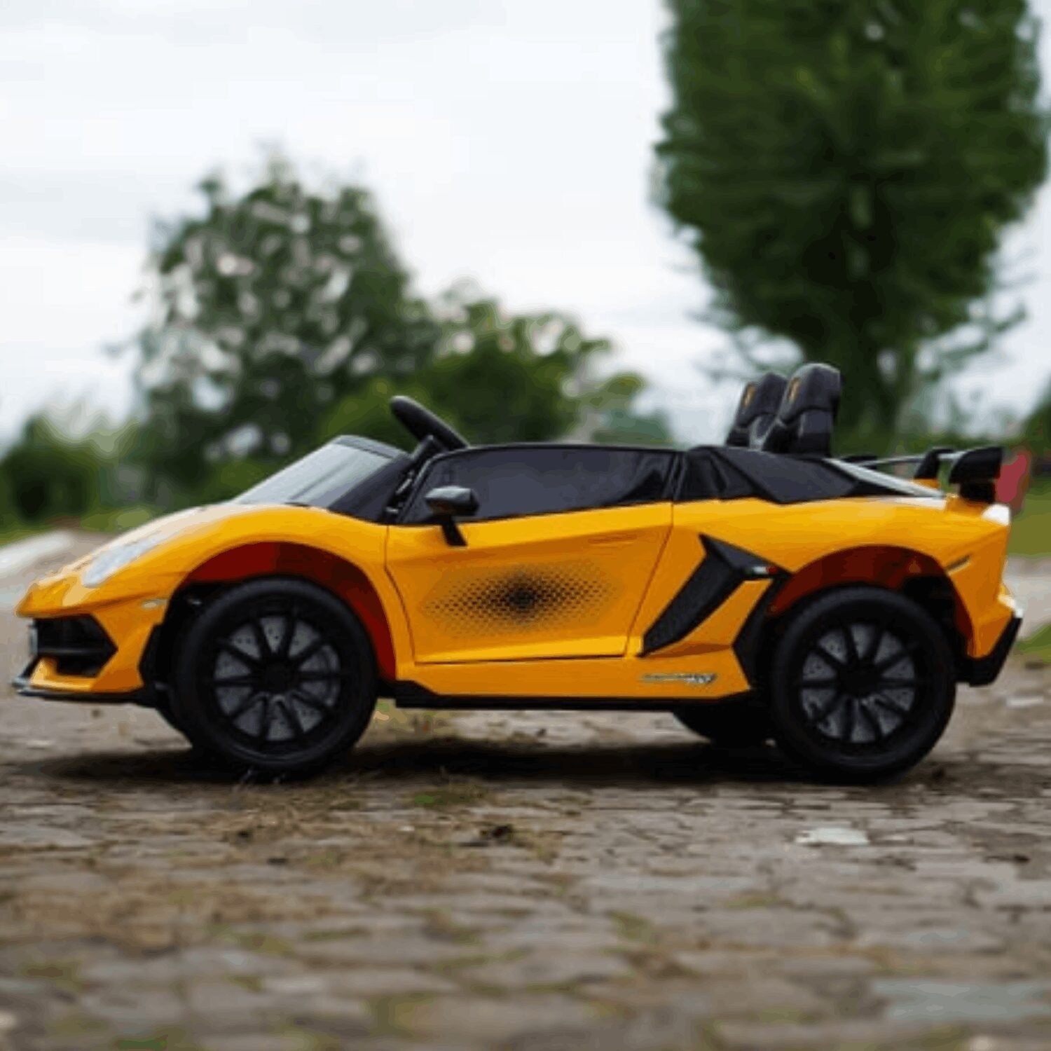 Лицензирана Акумулаторна Кола Lamborghini Aventador Xago, 12V/7Ah, 90W, MP4, R/C - Image 10