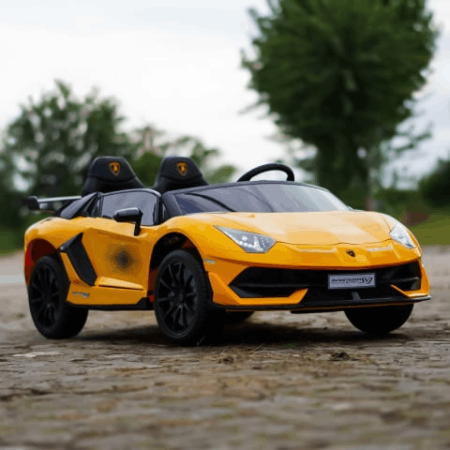 Лицензирана Акумулаторна Кола Lamborghini Aventador Xago, 12V/7Ah, 90W, MP4, R/C - Image 9