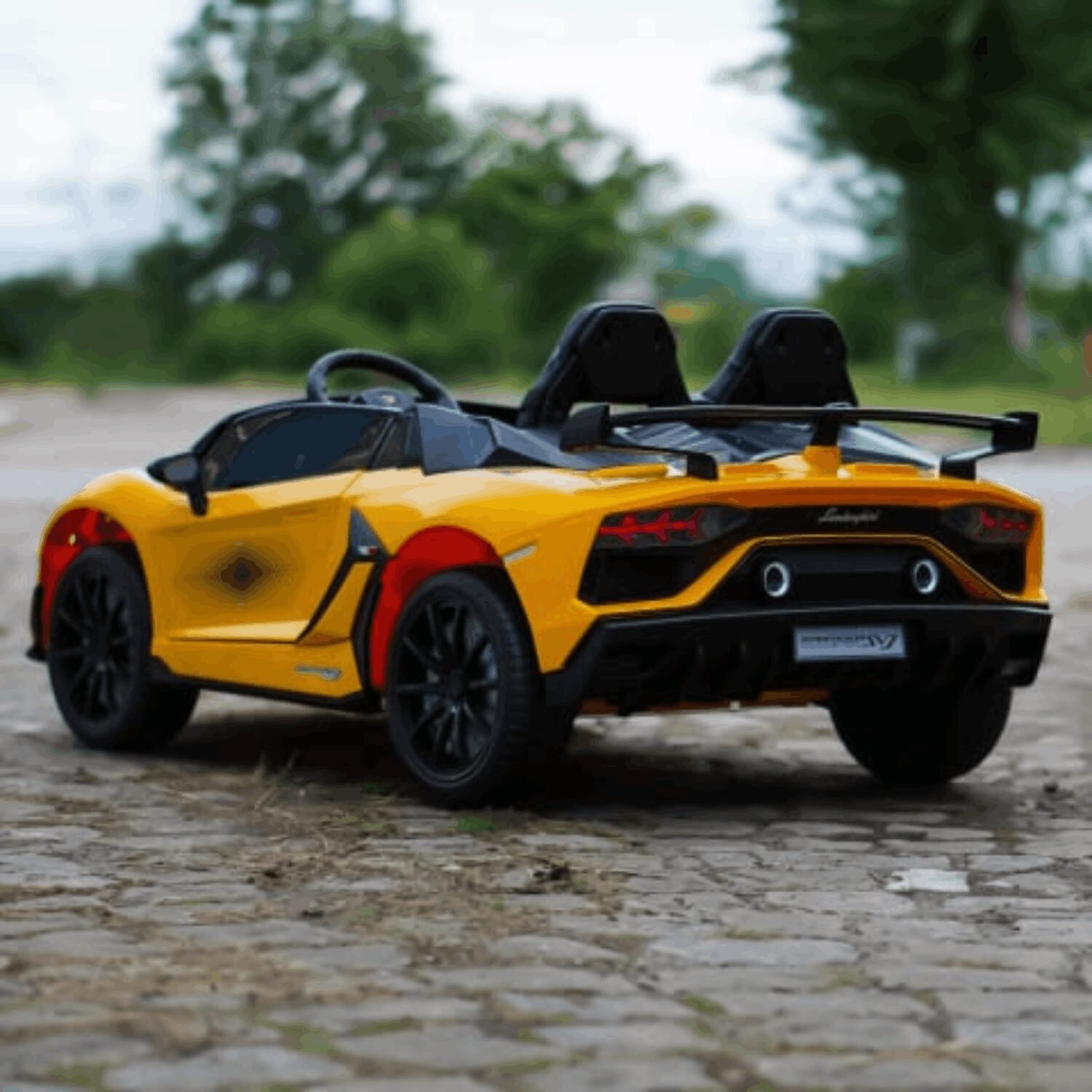Лицензирана Акумулаторна Кола Lamborghini Aventador Xago, 12V/7Ah, 90W, MP4, R/C - Image 16