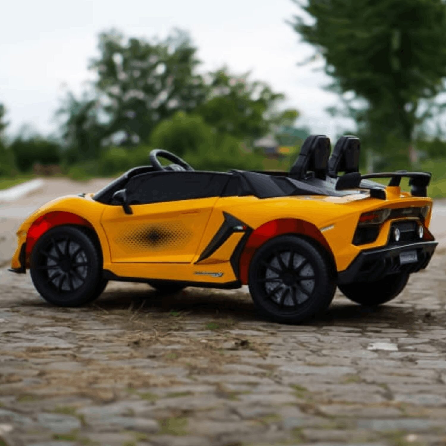 Лицензирана Акумулаторна Кола Lamborghini Aventador Xago, 12V/7Ah, 90W, MP4, R/C - Image 14