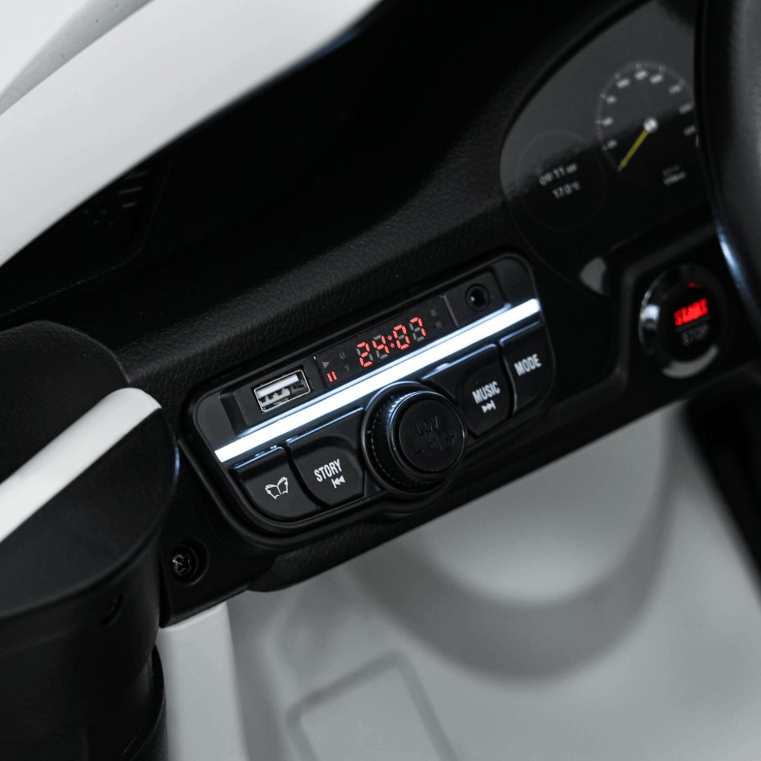Лицензирана акумулаторна кола PORSCHE 911 2026, GT3, 24V10Ah, 600W, EVA Гуми, MP4 Плеър - Image 15