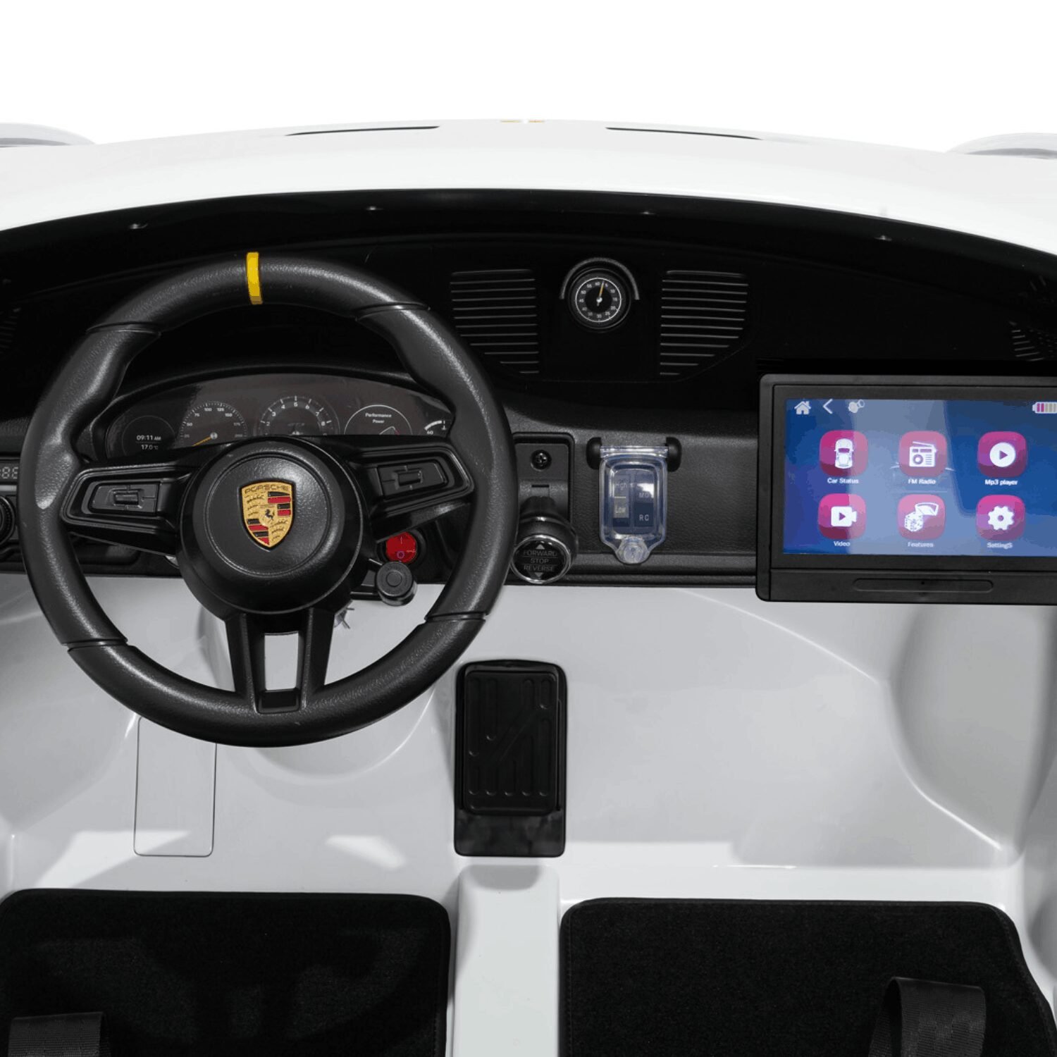 Лицензирана акумулаторна кола PORSCHE 911 2026, GT3, 24V10Ah, 600W, EVA Гуми, MP4 Плеър - Image 9