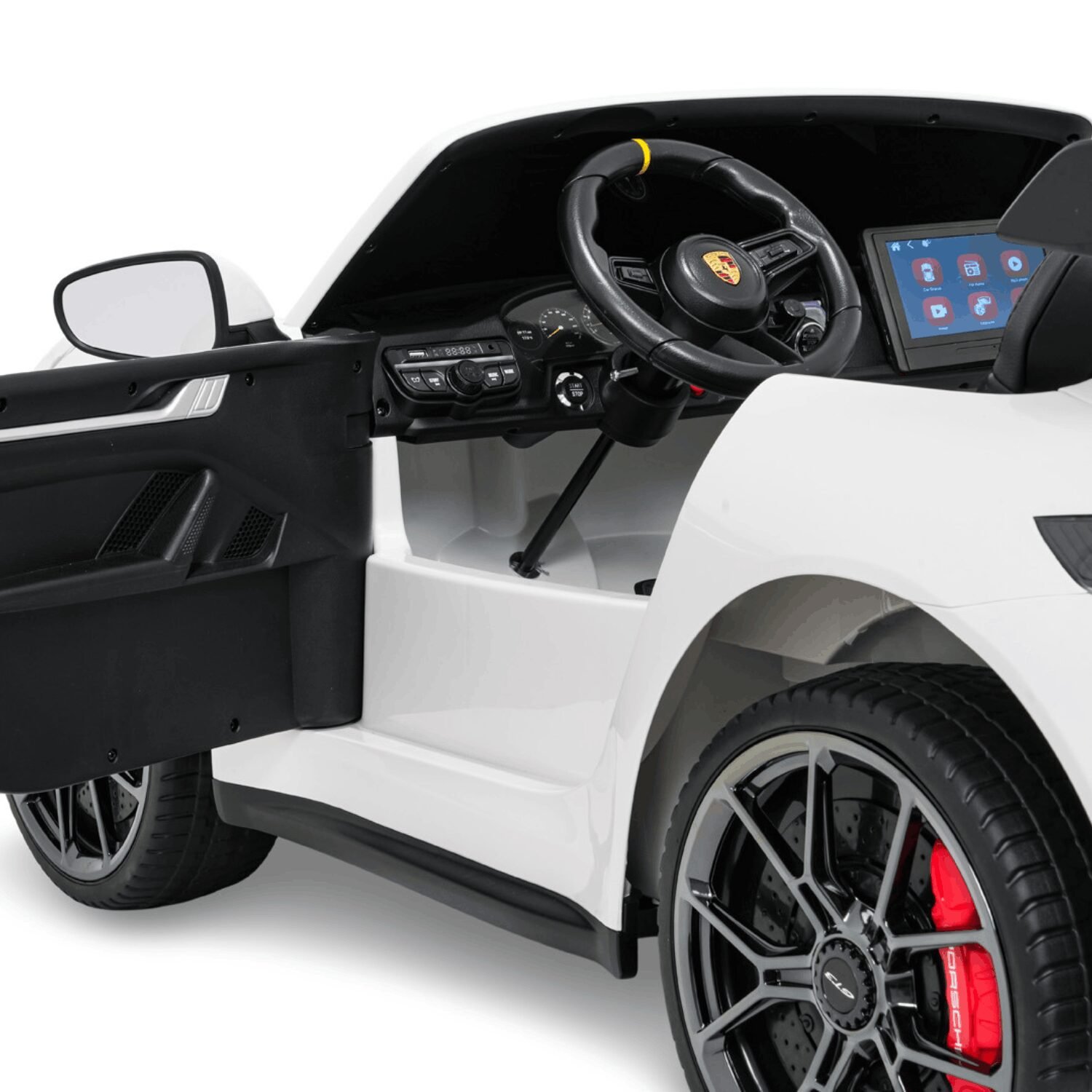 Лицензирана акумулаторна кола PORSCHE 911 2026, GT3, 24V10Ah, 600W, EVA Гуми, MP4 Плеър - Image 5