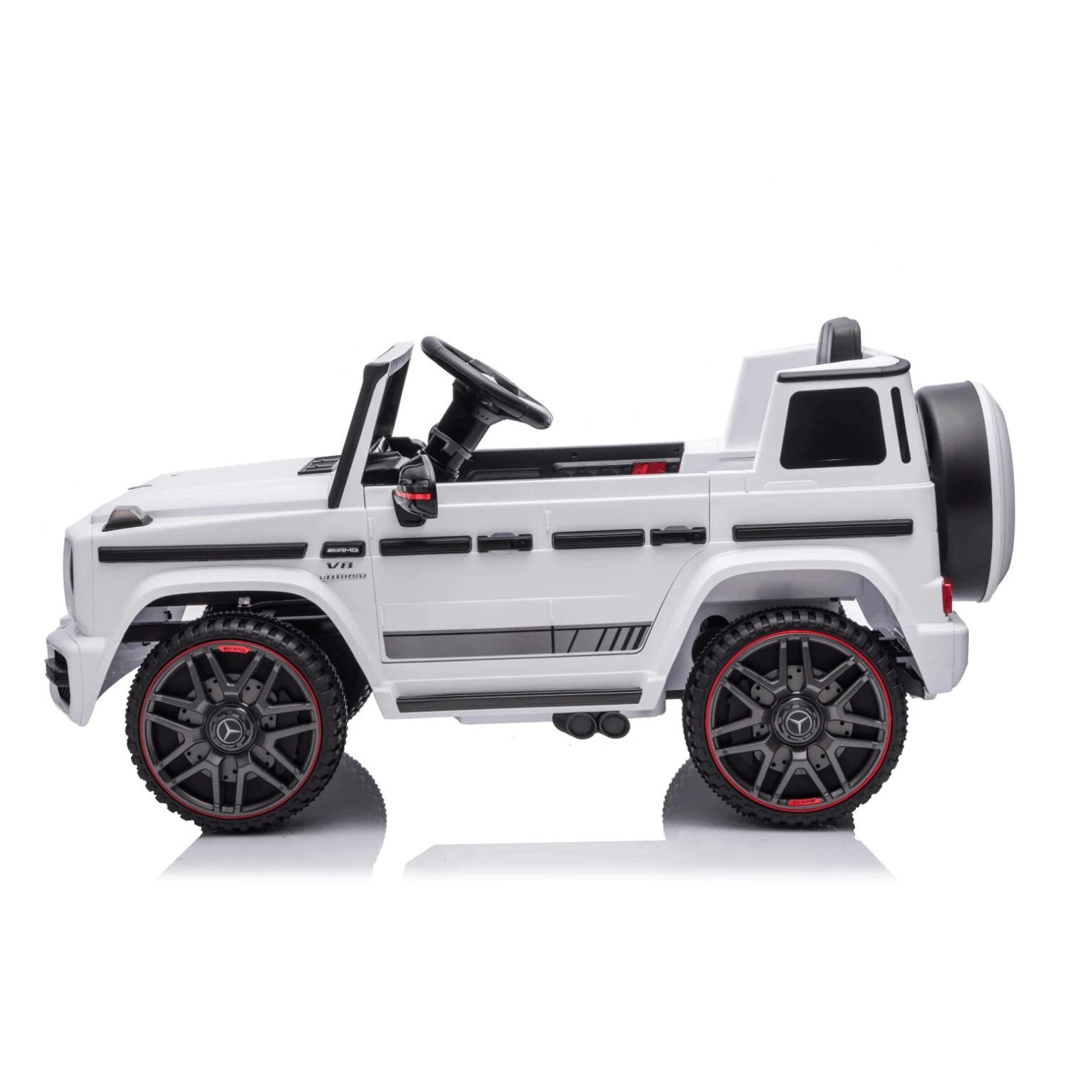 Лицензиран Акумулаторен Джип Mercedes G63 AMG, 120W, 12V/7Ah, EVA гуми, R/C - Image 11