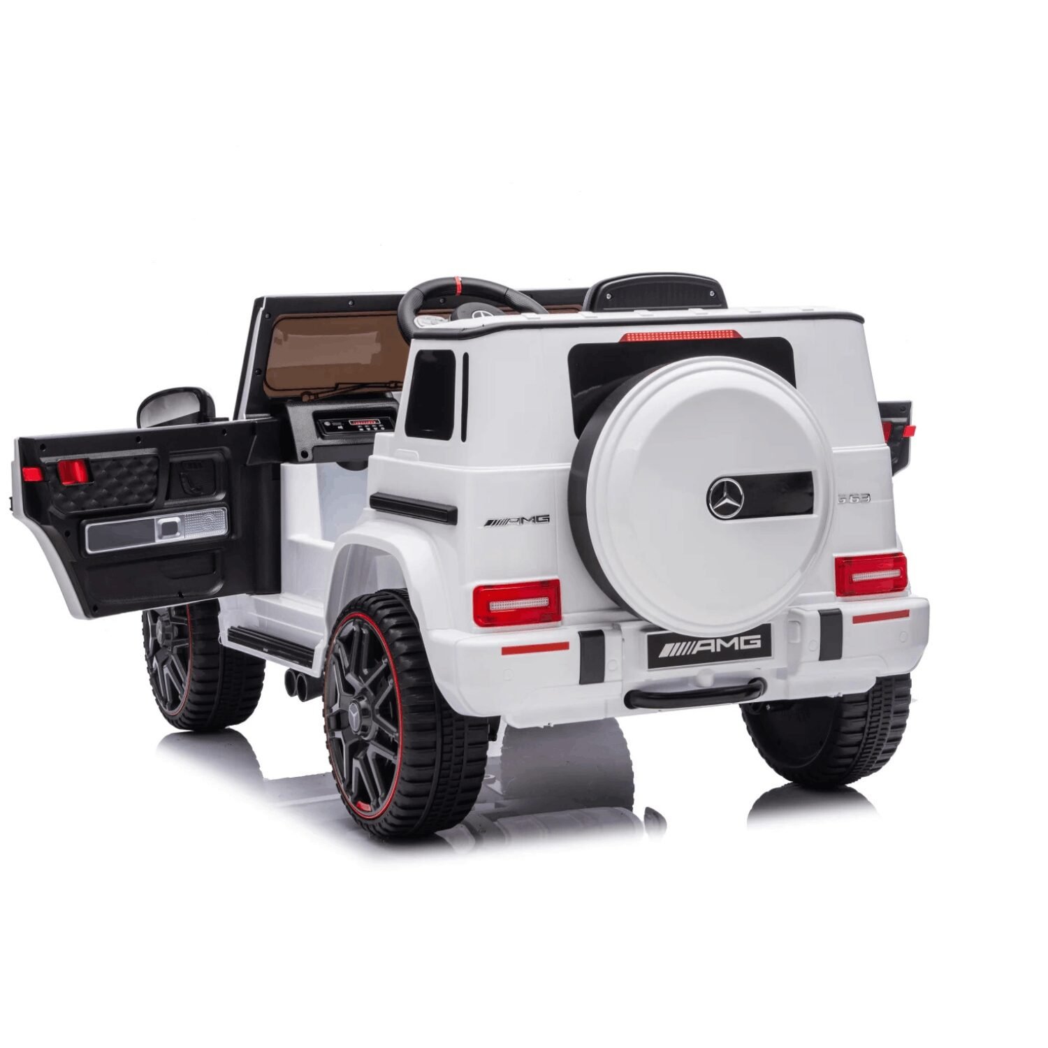Лицензиран Акумулаторен Джип Mercedes G63 AMG, 120W, 12V/7Ah, EVA гуми, R/C - Image 14