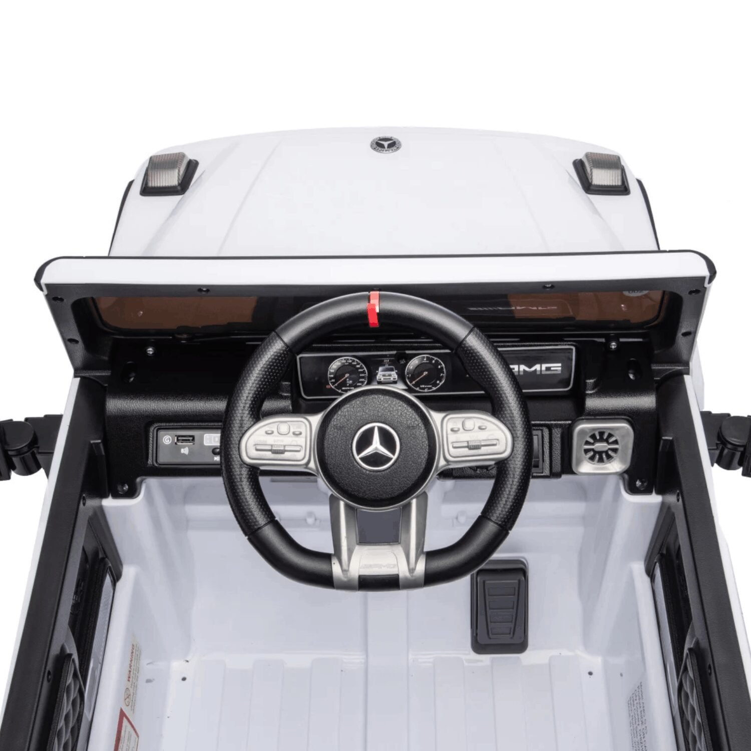 Лицензиран Акумулаторен Джип Mercedes G63 AMG, 120W, 12V/7Ah, EVA гуми, R/C - Image 9