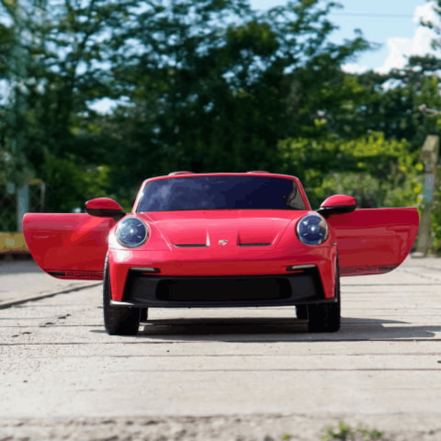 Лицензирана Акумулаторна Кола Porsche 911 GT3 24V/14Ah, 360W, Надуваеми Гуми - Image 9