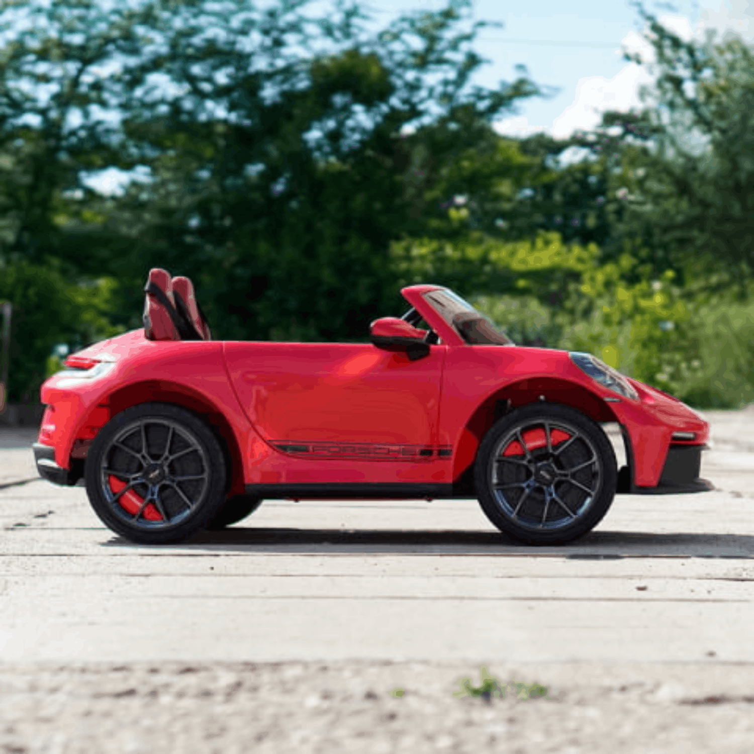 Лицензирана Акумулаторна Кола Porsche 911 GT3 24V/14Ah, 360W, Надуваеми Гуми - Image 5