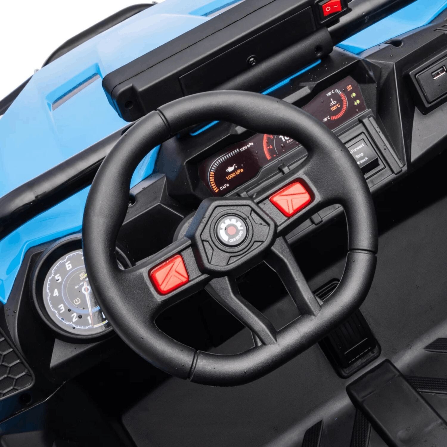 Детско Акумулаторно UTV Vector, 12V/14Ah, 220W, 4х4, EVA гуми, MP3, R/C - Image 9
