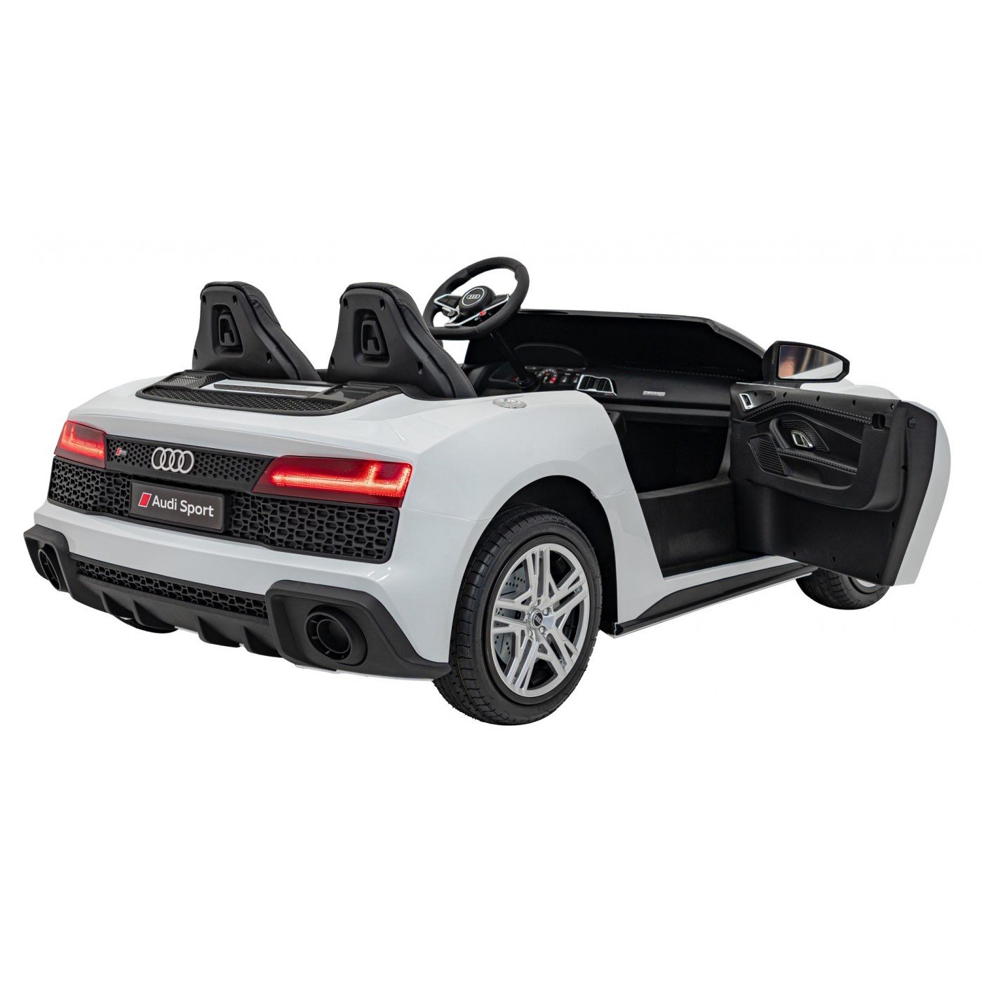 Лицензирана Акумулаторна Кола Audi R8 Premium, 400W, 24V/14Ah, EVA гуми, MP3, R/C 2.4G - Image 8