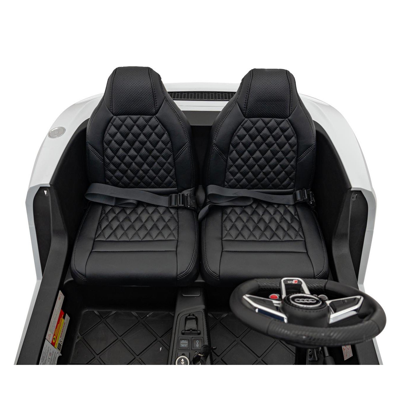 Лицензирана Акумулаторна Кола Audi R8 Premium, 400W, 24V/14Ah, EVA гуми, MP3, R/C 2.4G - Image 7