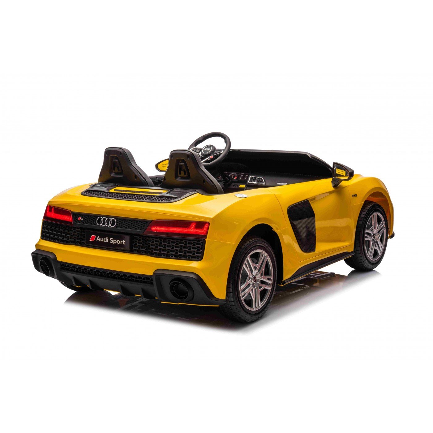 Лицензирана Акумулаторна Кола Audi R8 Premium, 400W, 24V/14Ah, EVA гуми, MP3, R/C 2.4G - Image 5