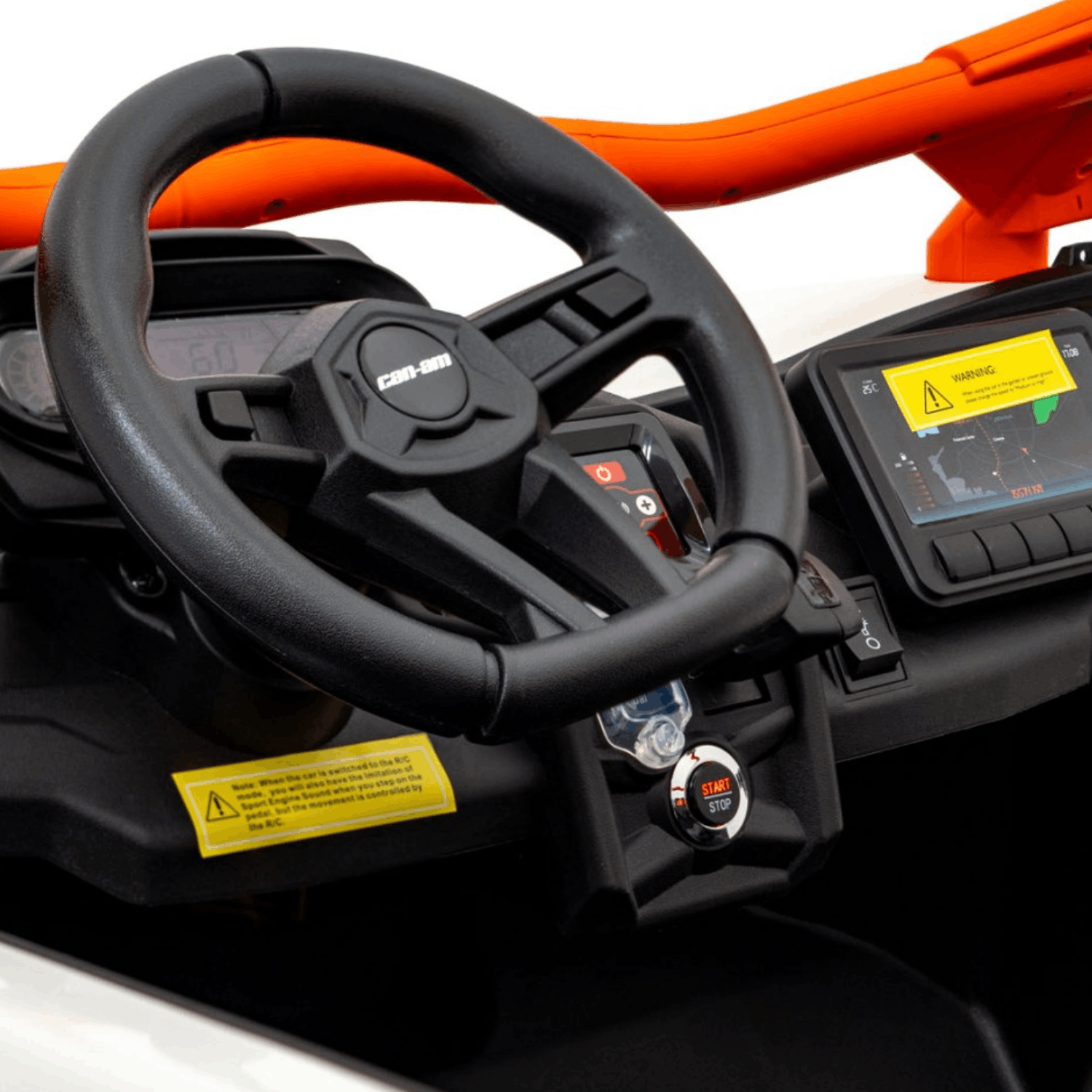 Лицензирано Акумулаторно UTV Can-Am MAVERICK 24V/14Ah, 640W, Надуваеми гуми, Безчеткови мотори - Image 21