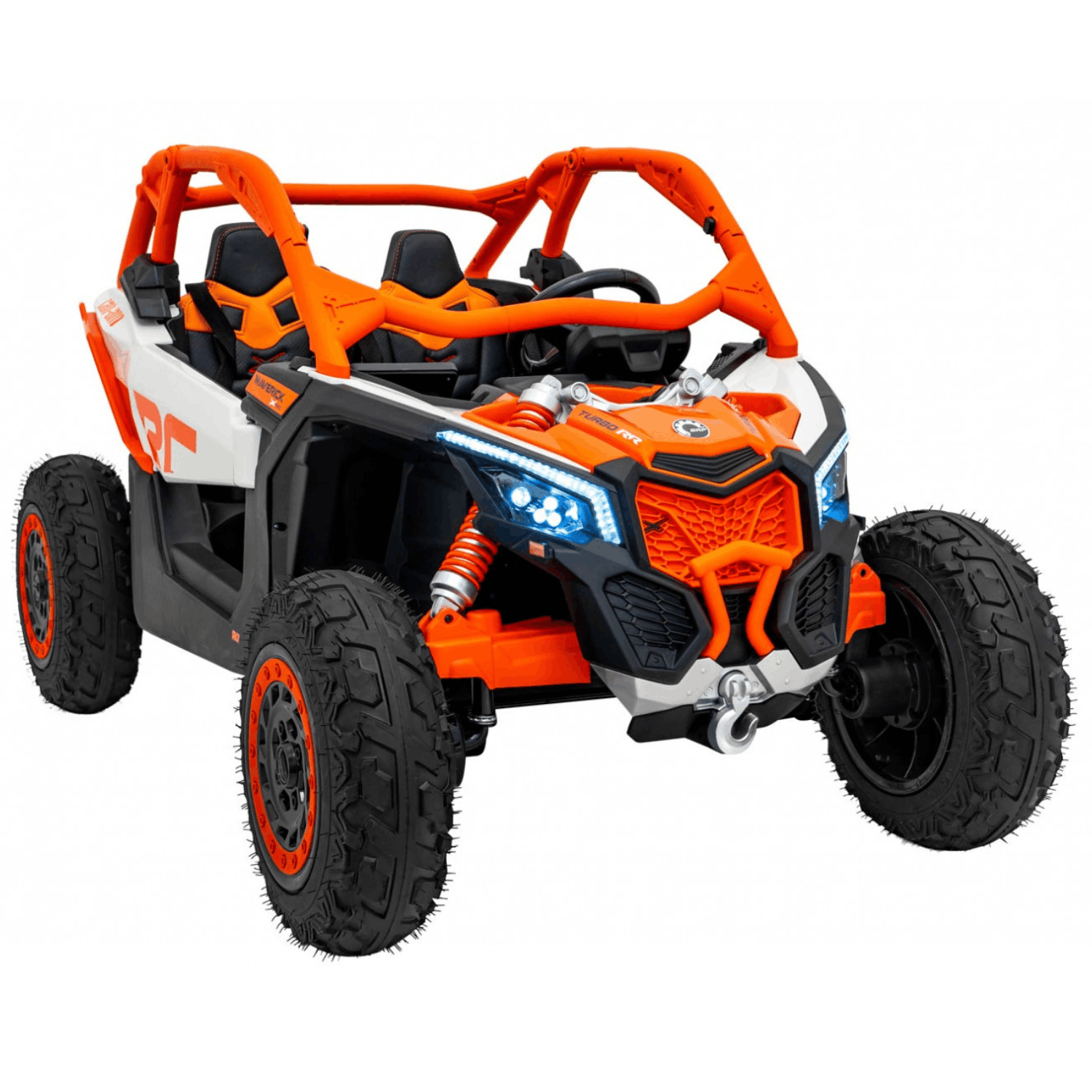 Лицензирано Акумулаторно UTV Can-Am MAVERICK 24V/14Ah, 640W, Надуваеми гуми, Безчеткови мотори - Image 6