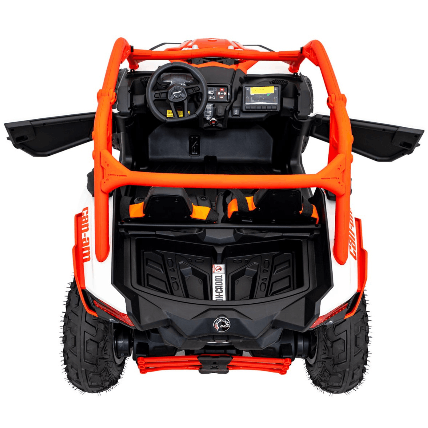 Лицензирано Акумулаторно UTV Can-Am MAVERICK 24V/14Ah, 640W, Надуваеми гуми, Безчеткови мотори - Image 10