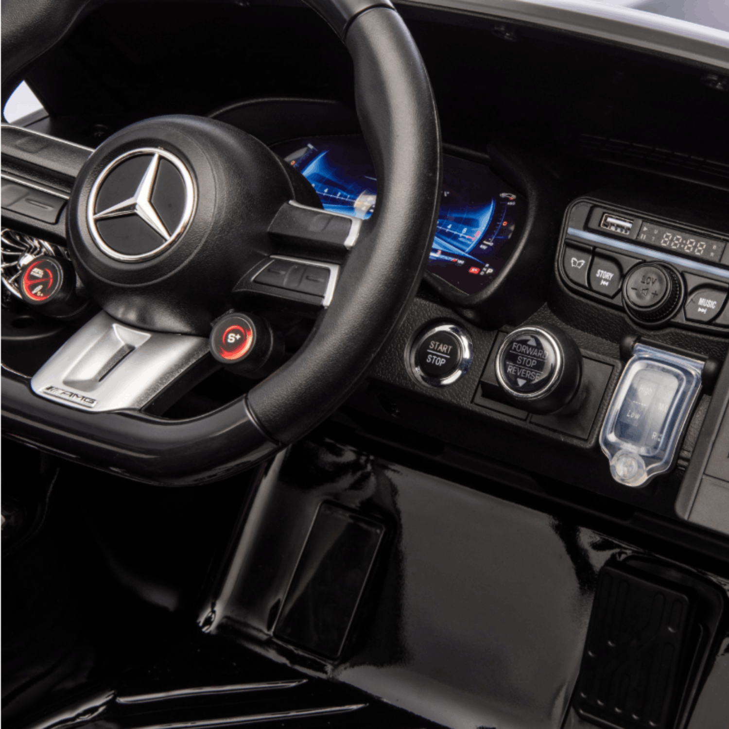 Лицензирана Акумулаторна Кола Mercedes AMG SL63, MP4, 24V/10Ah, 640W безчеткови мотори, 5-точков колан, R/C 2.4Ghz - Image 11