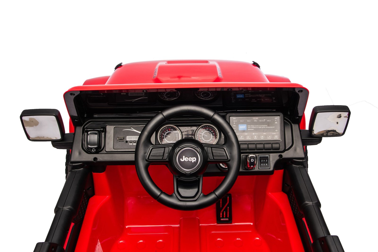 Лицензиран акумулаторен джип Jeep Wrangler Rubicon, 400W, 24V7AH, R/C 2.4 G, EVA гуми - Image 11